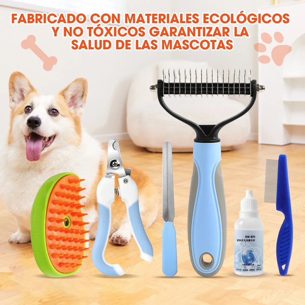 SET DE LIMPIEZA PARA PERROS Y GATOS