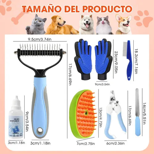 SET DE LIMPIEZA PARA PERROS Y GATOS