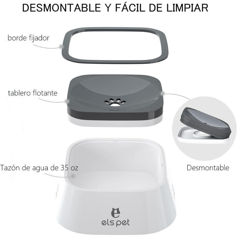 CUENCO DE AGUA PARA MASCOTA