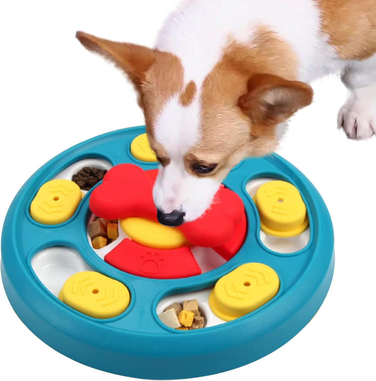 ROMPE CABEZAS PARA PERRO, ALIMENTACION LENTA Y SEGURA